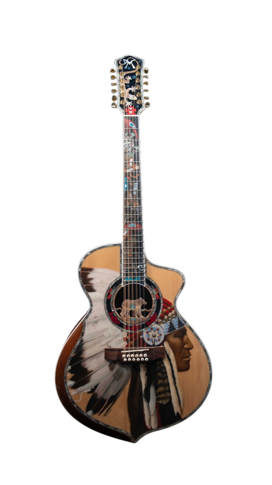 Acoustic - Native Chief & Display Case